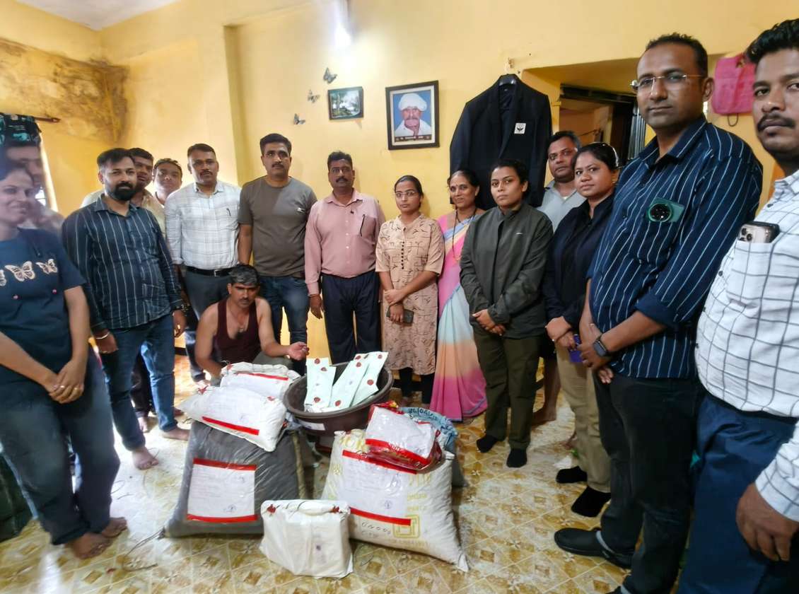 'नशामुक्त नाशिक' मोहिमेला मोठे यश; पंचवटीत 51 किलो डोडा जप्त, राजस्थानातील संशयिताला अटक