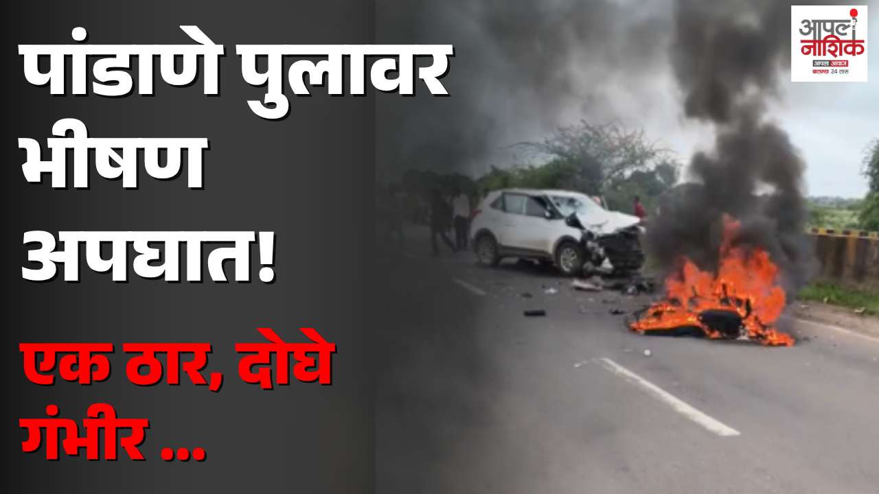 वणी-सापुतारा महामार्गावर भीषण अपघात; दुचाकीस्वाराचा जागीच मृत्यू