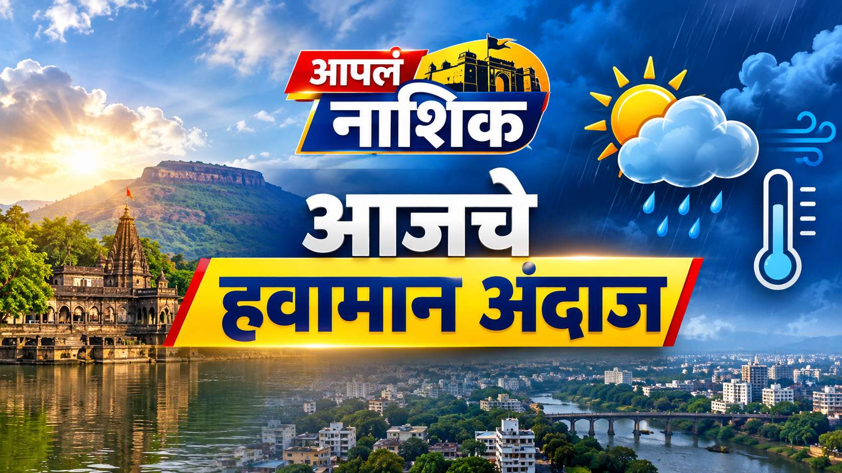 Nashik Weather Today | नाशिकमध्ये आज पाऊस पडणार का?