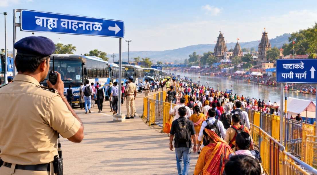 ८-१० किमीची पायपीट टाळण्यासाठी सिंहस्थात नवे नियोजन,पोलिसांचा मास्टर प्लॅन