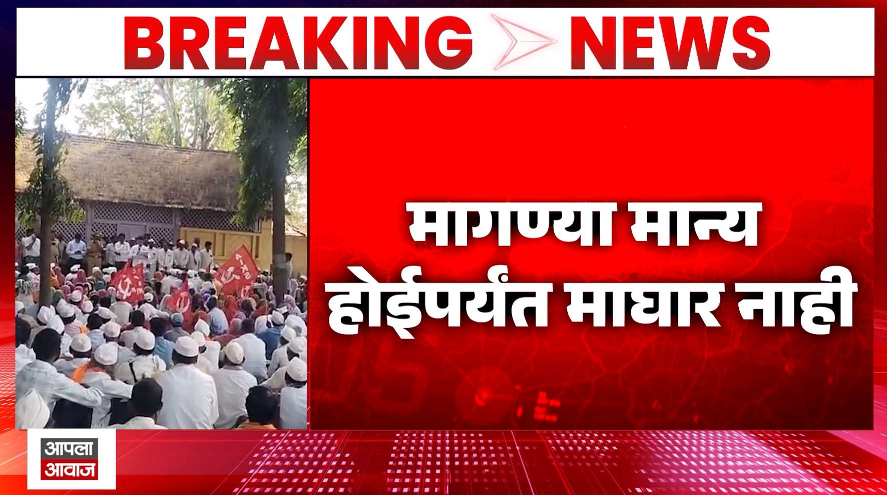 दुष्काळ जाहीर करा, भरपाई द्या! हरसूलमध्ये हजारो शेतकरी रस्त्यावर