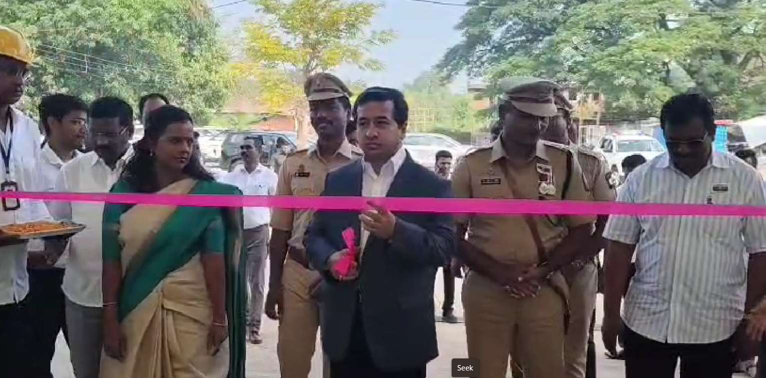 नितेश राणेंच्या हस्ते सिंधुदुर्गनगरीत वाहनचालक चाचणी मार्गाचे भूमिपूजन