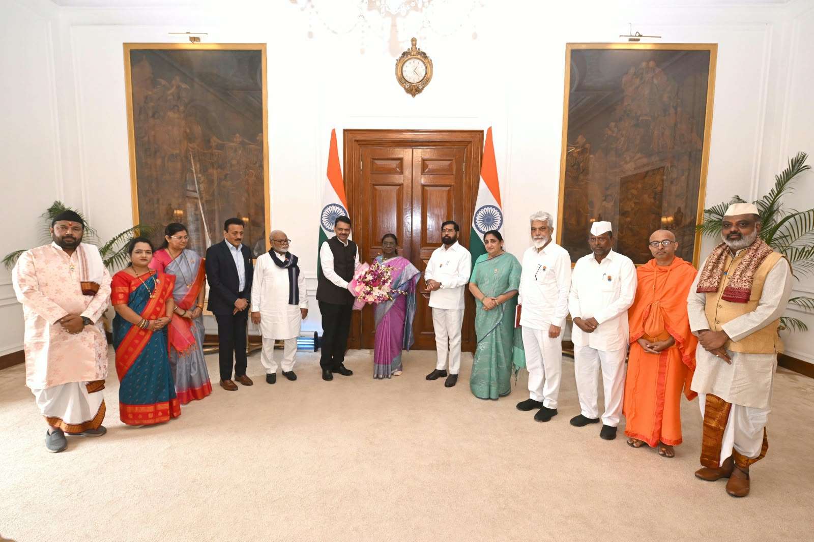 सिंहस्थ कुंभमेळ्याच्या ध्वजारोहणासाठी राष्ट्रपती द्रौपदी मुर्मू यांना निमंत्रण; ३१ ऑक्टोबरला नाशिकमध्ये शुभारंभ